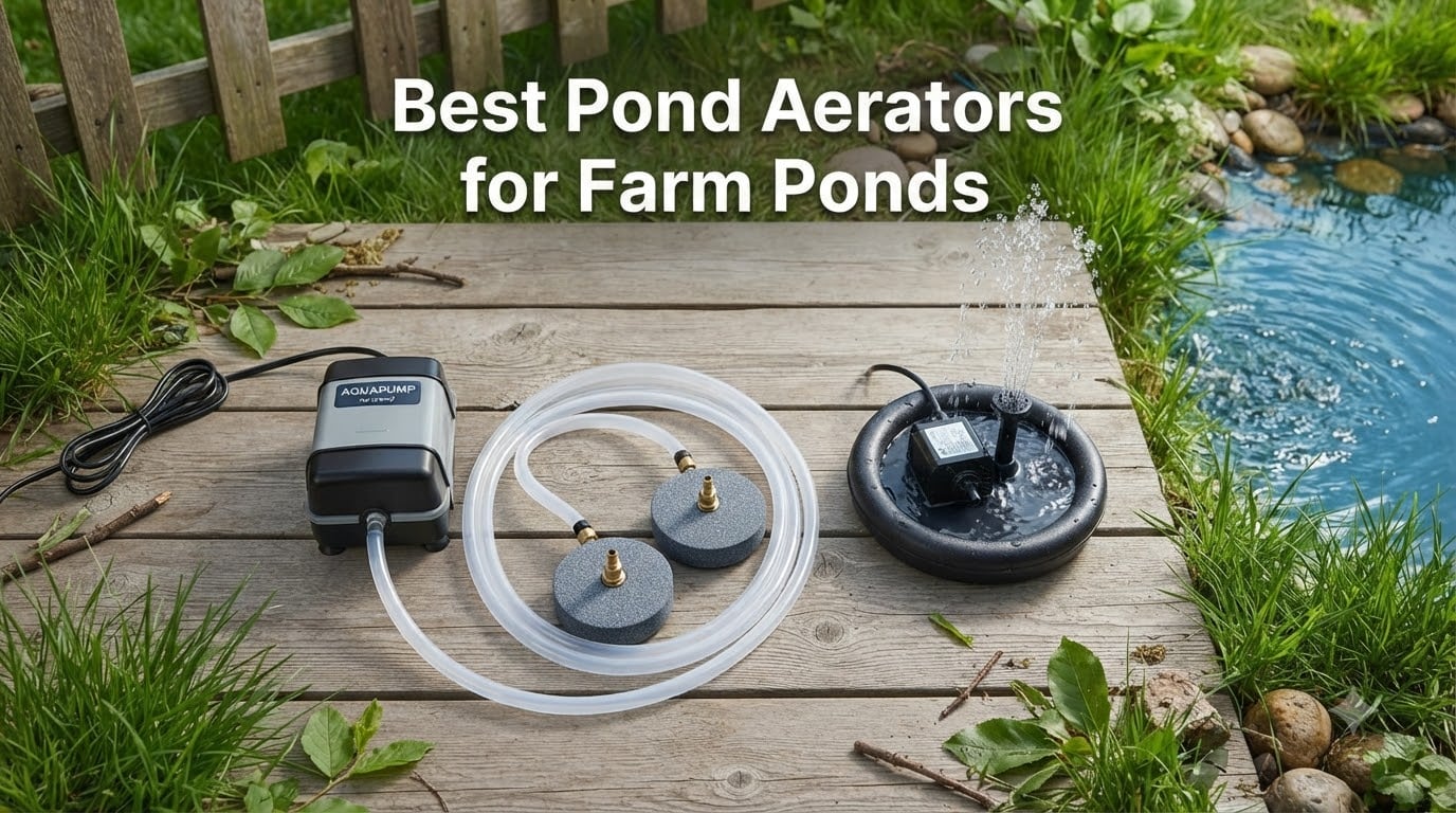 Best Pond Aerators for Farm Ponds