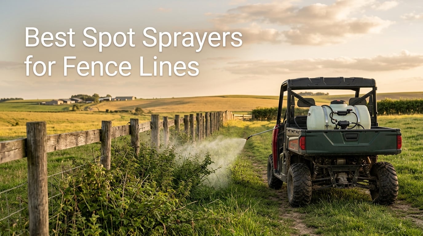 Best Spot Sprayers for Fence Lines