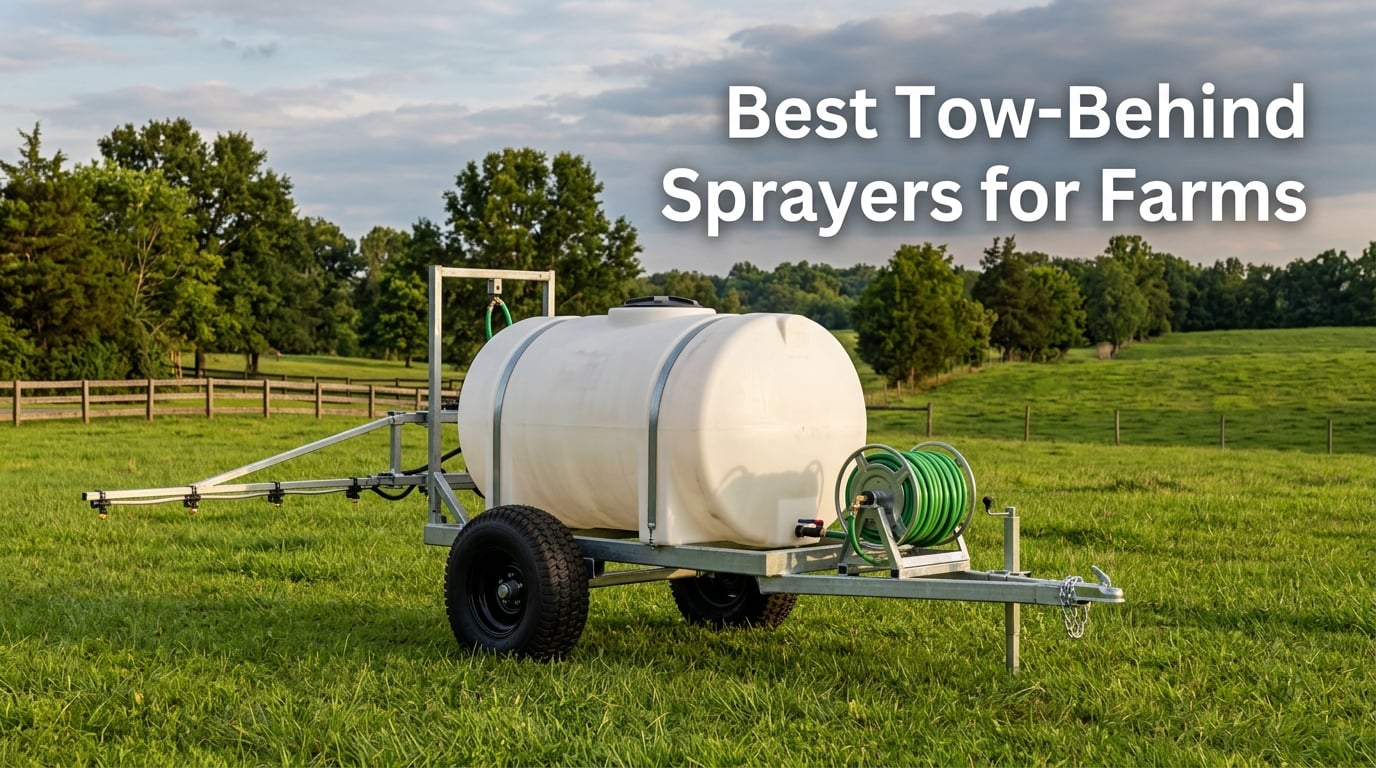 Best Tow-Behind Sprayers for Farms
