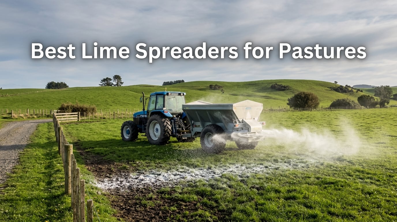 Best Lime Spreaders for Pastures