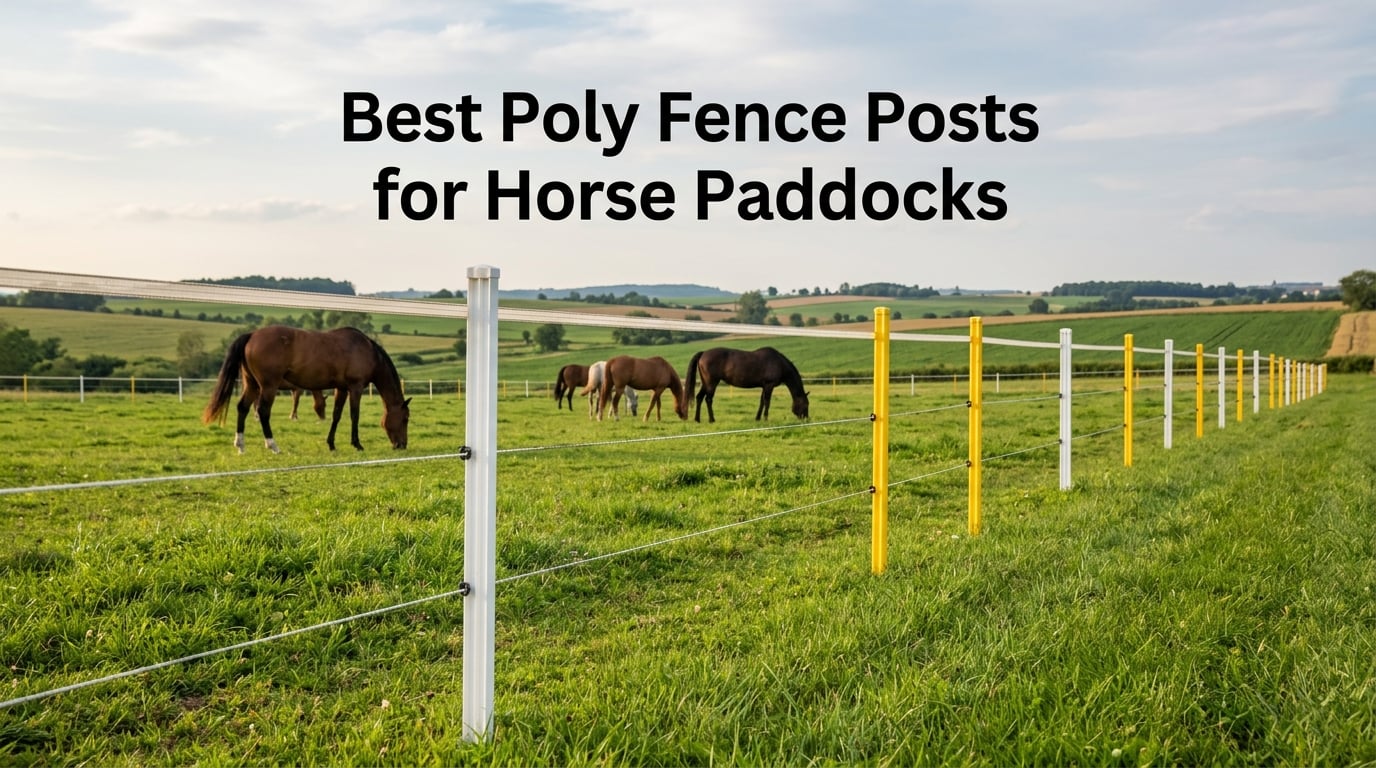 Best Poly Fence Posts for Horse Paddocks