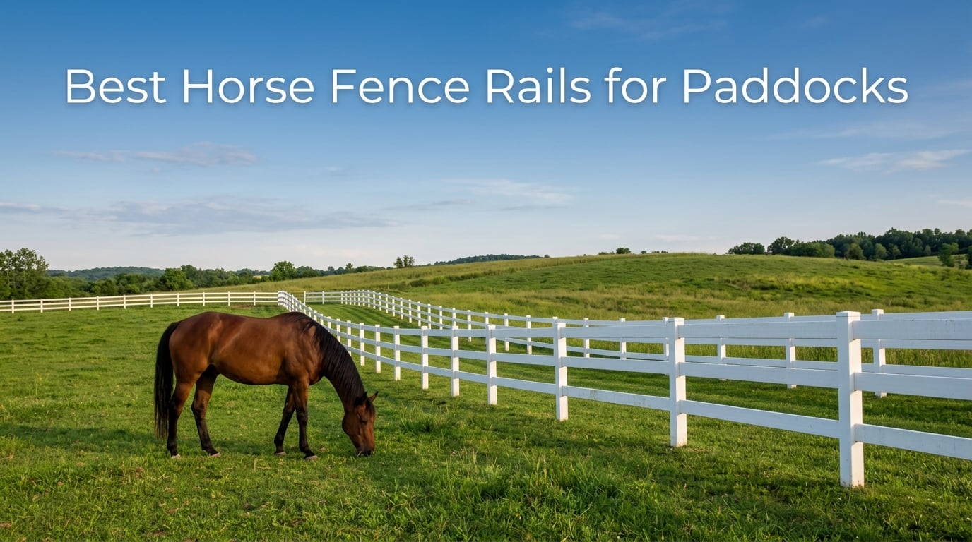Best Horse Fence Rails for Paddocks