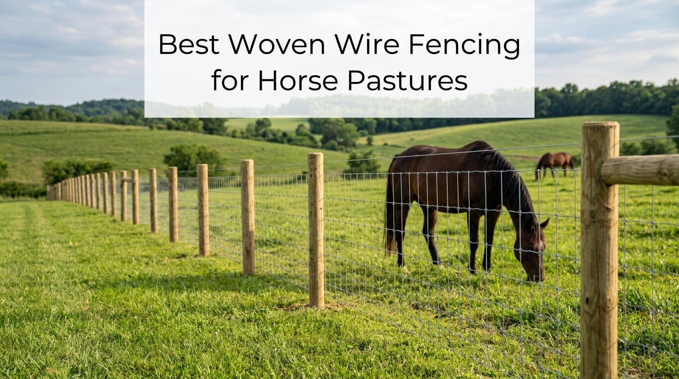 Best Woven Wire Fencing for Horse Pastures