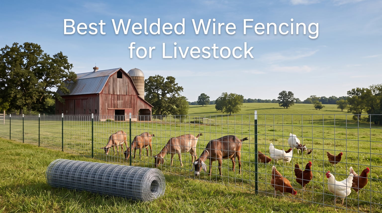 Best Welded Wire Fencing for Livestock
