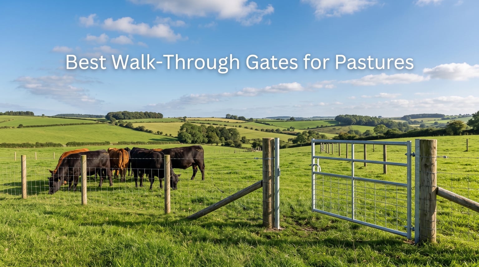Best Walk-Through Gates for Pastures