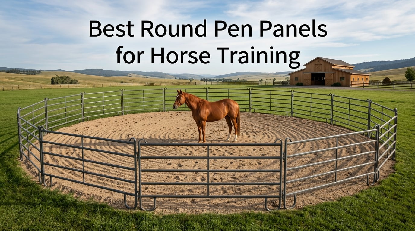 Best Round Pen Panels for Horse Training