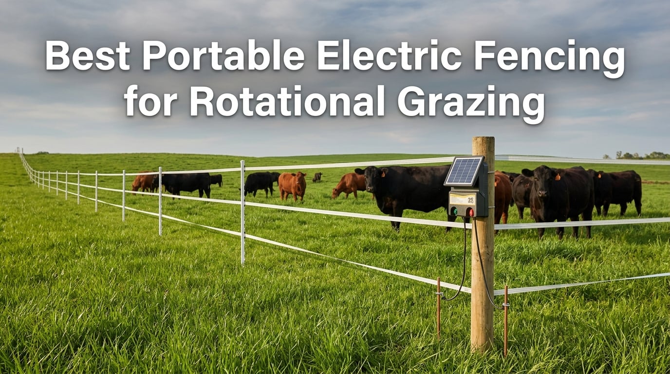 Best Portable Electric Fencing for Rotational Grazing