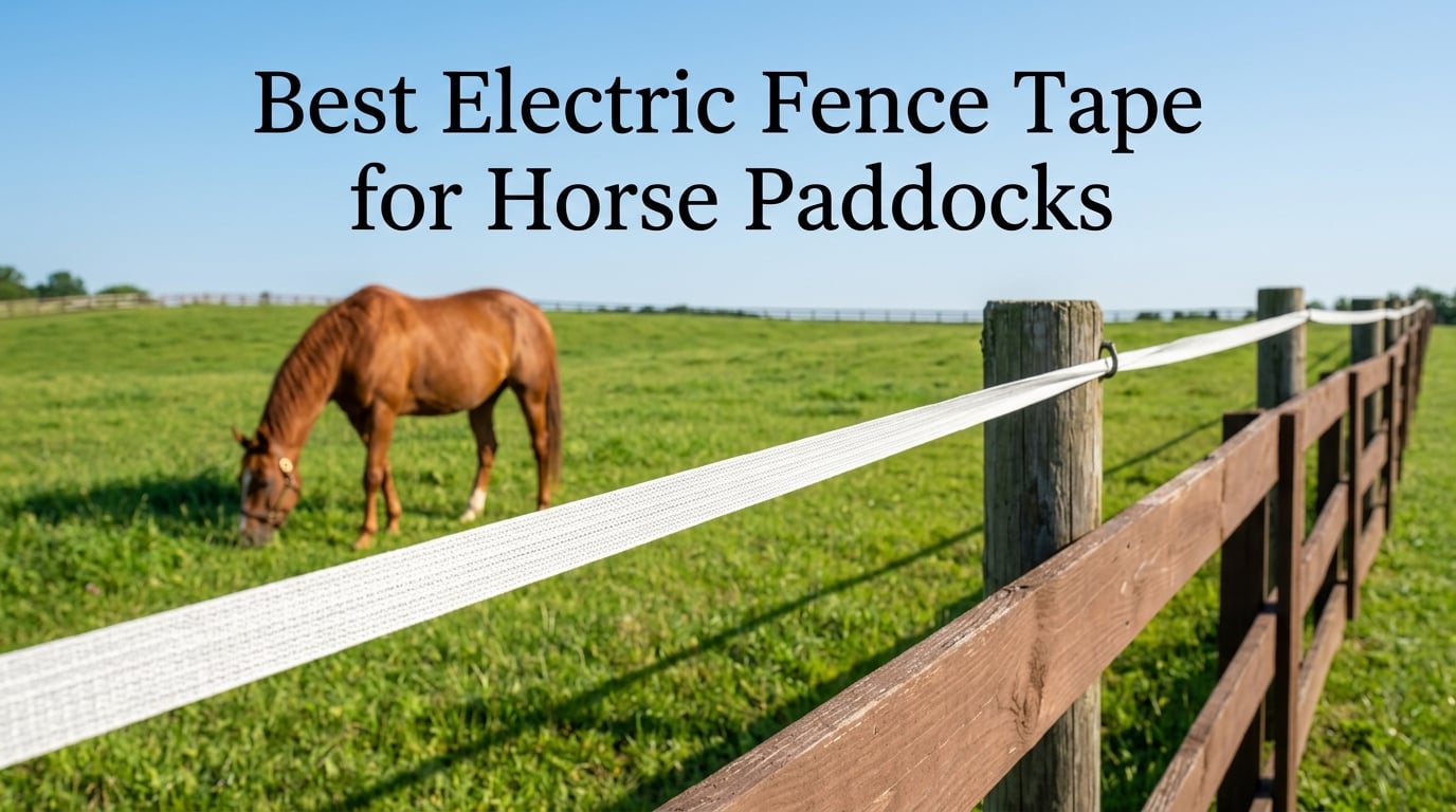 Best Electric Fence Tape for Horse Paddocks