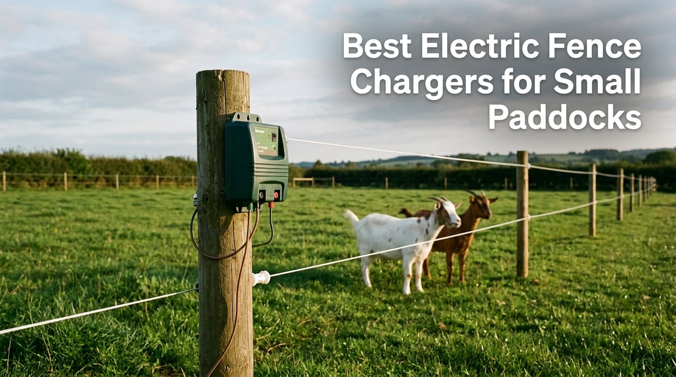 Best Electric Fence Chargers for Small Paddocks