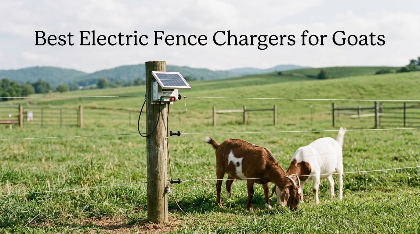 Best Electric Fence Chargers for Goats