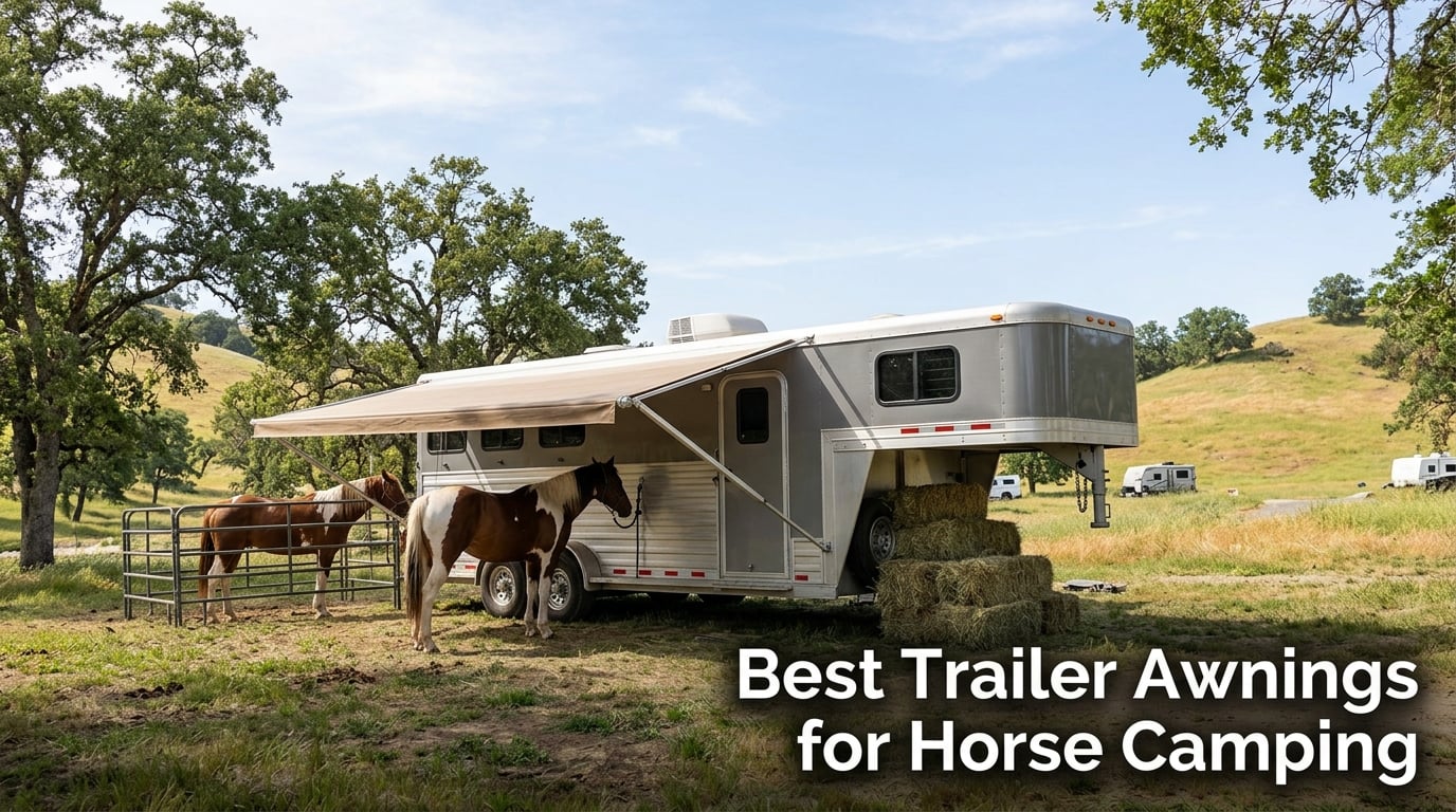 Best Trailer Awnings for Horse Camping