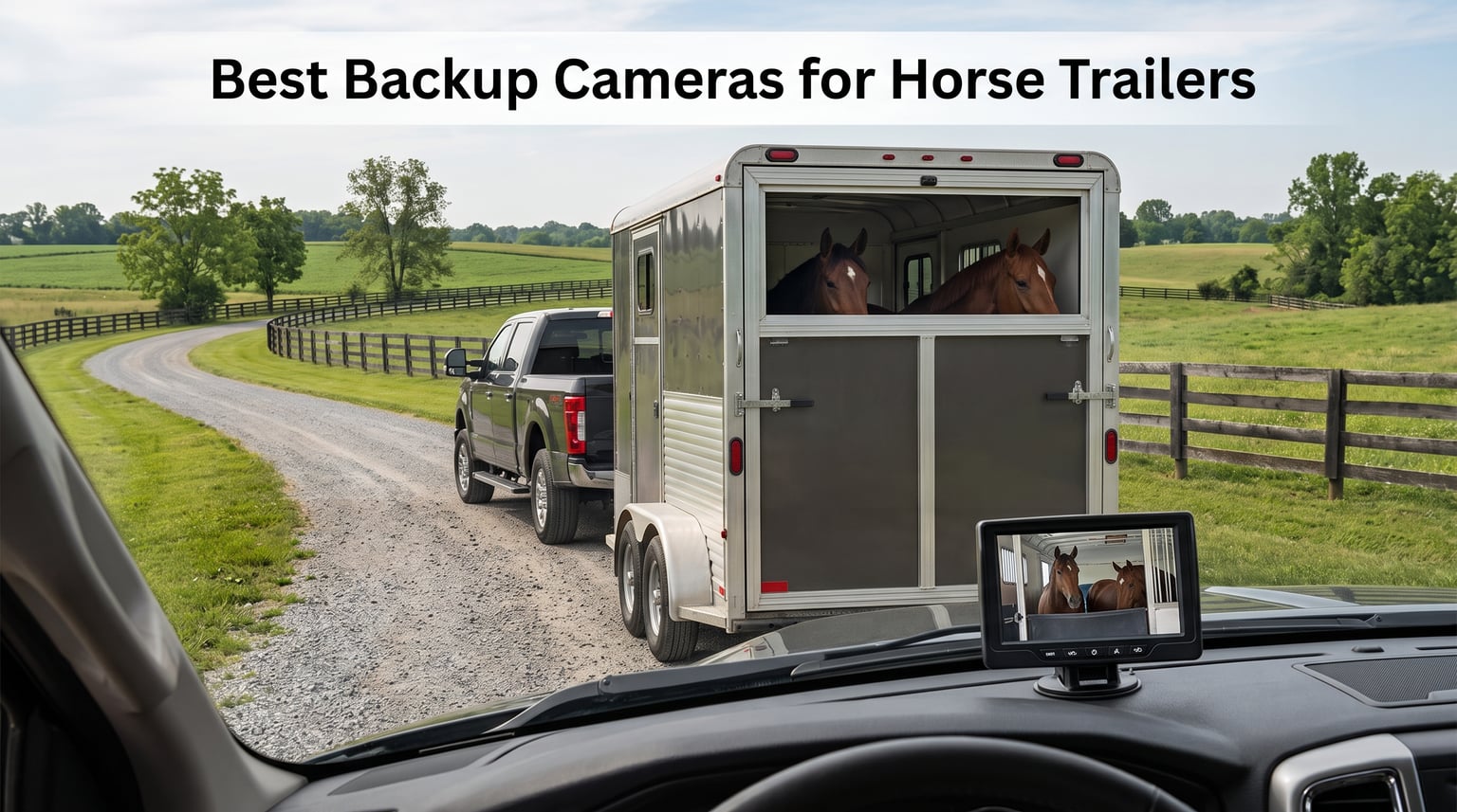 Best Backup Cameras for Horse Trailers