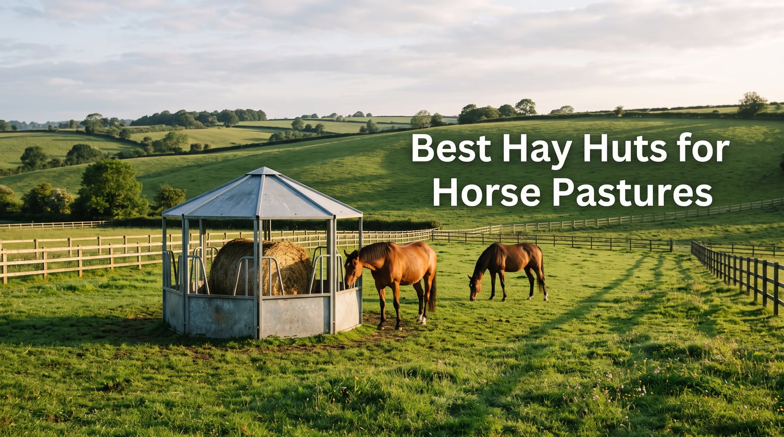 Best Hay Huts for Horse Pastures