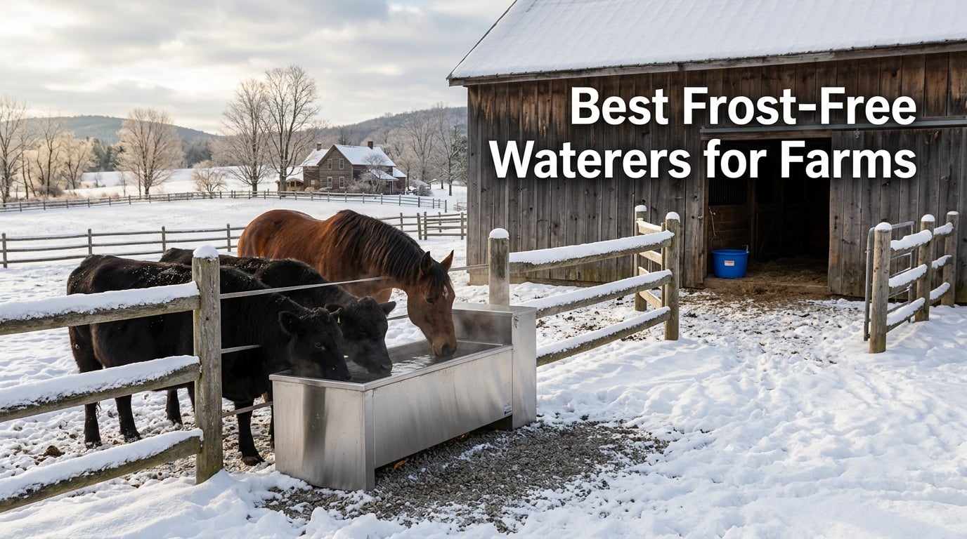 Best Frost-Free Waterers for Farms