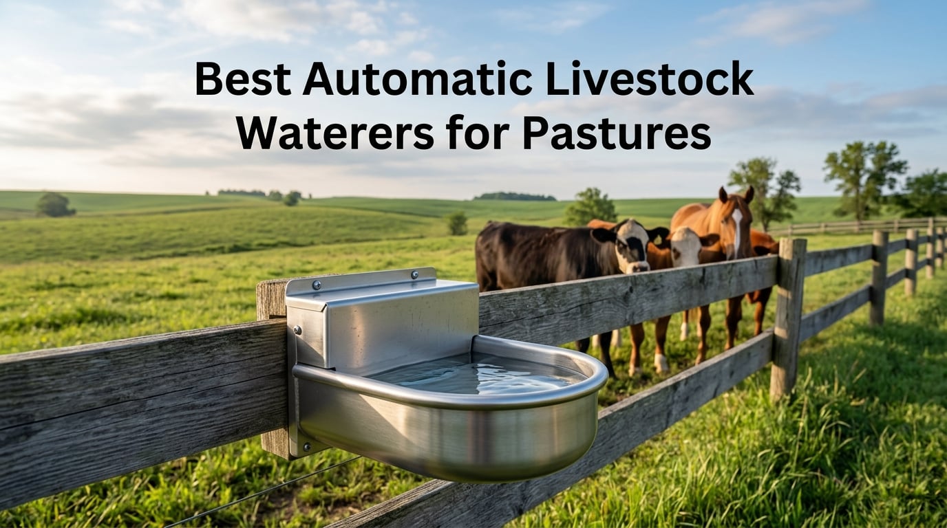 Best Automatic Livestock Waterers for Pastures