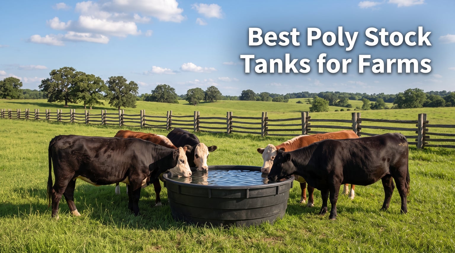 Best Poly Stock Tanks for Farms