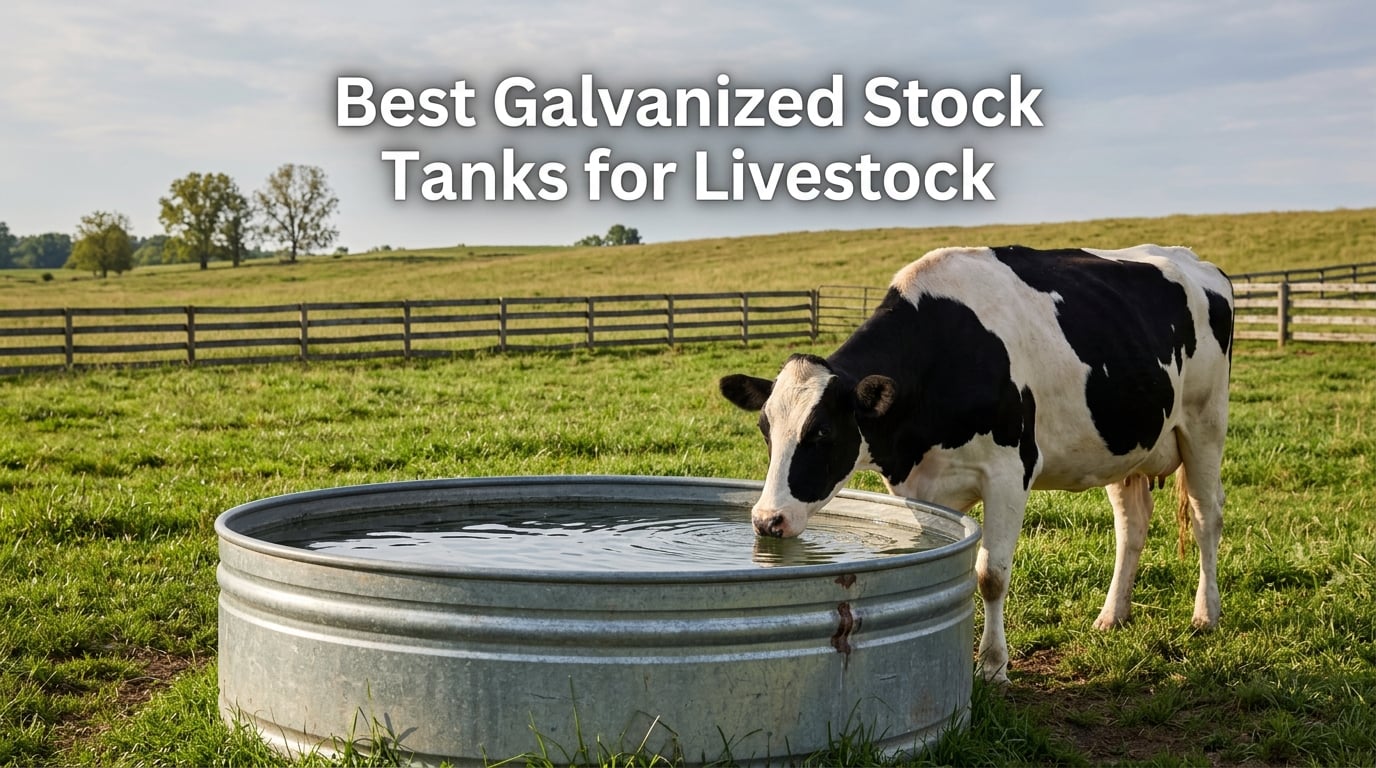 Best Galvanized Stock Tanks for Livestock