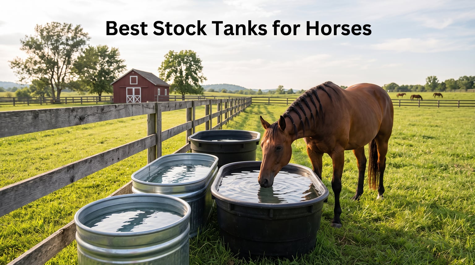 Best Stock Tanks for Horses
