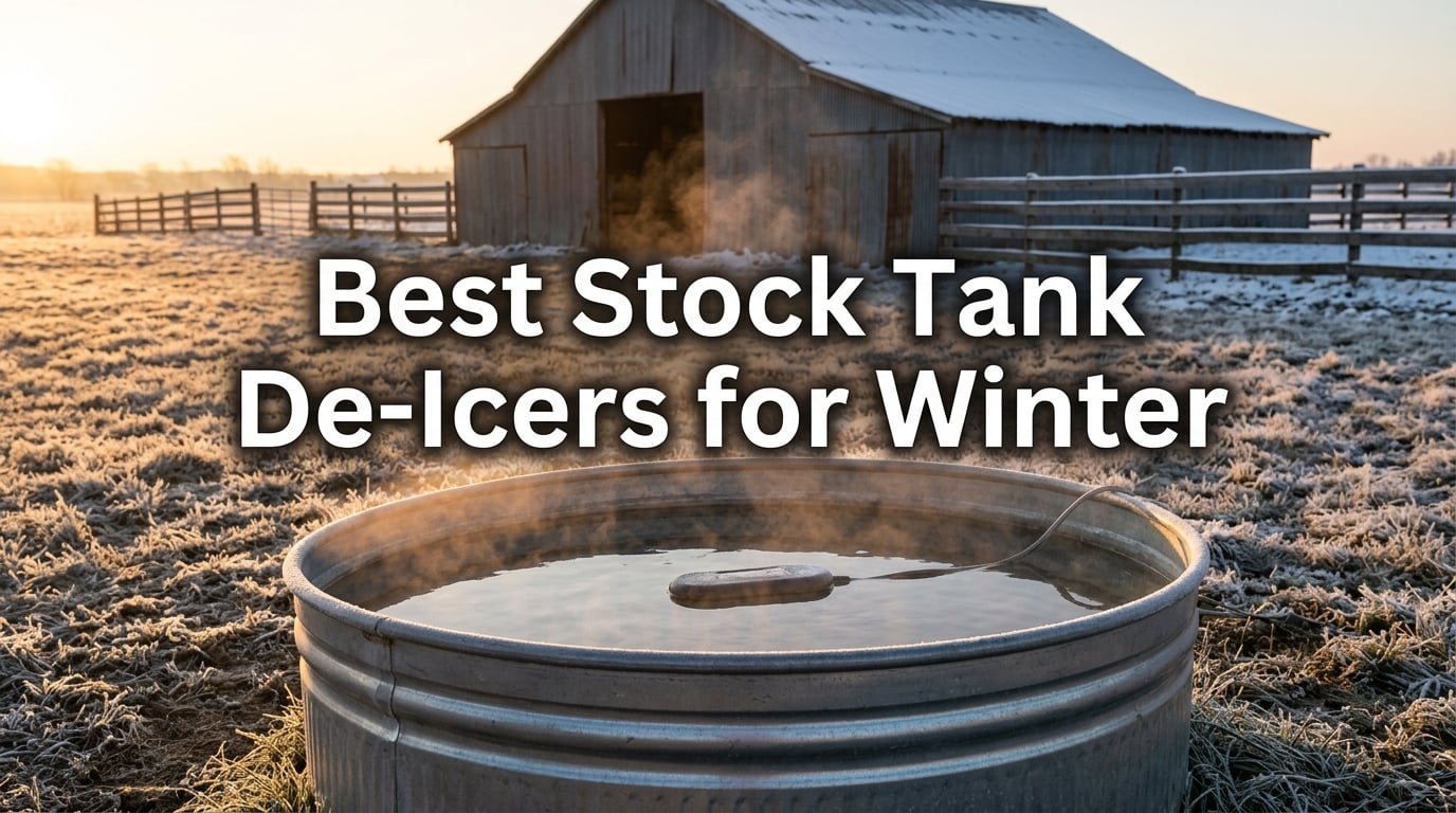 Best Stock Tank De-Icers for Winter