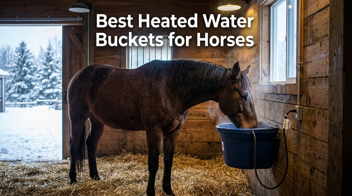 Best Heated Water Buckets for Horses