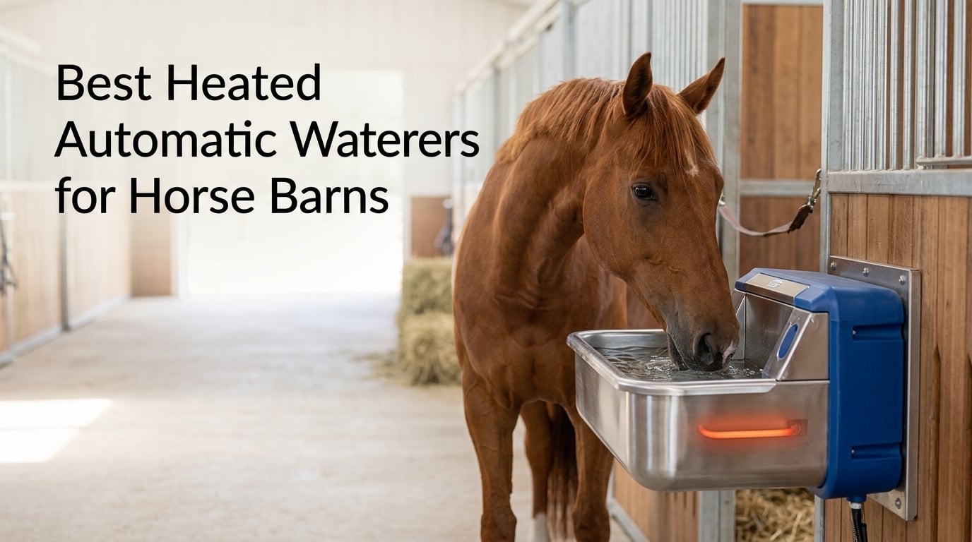 Best Heated Automatic Waterers for Horse Barns