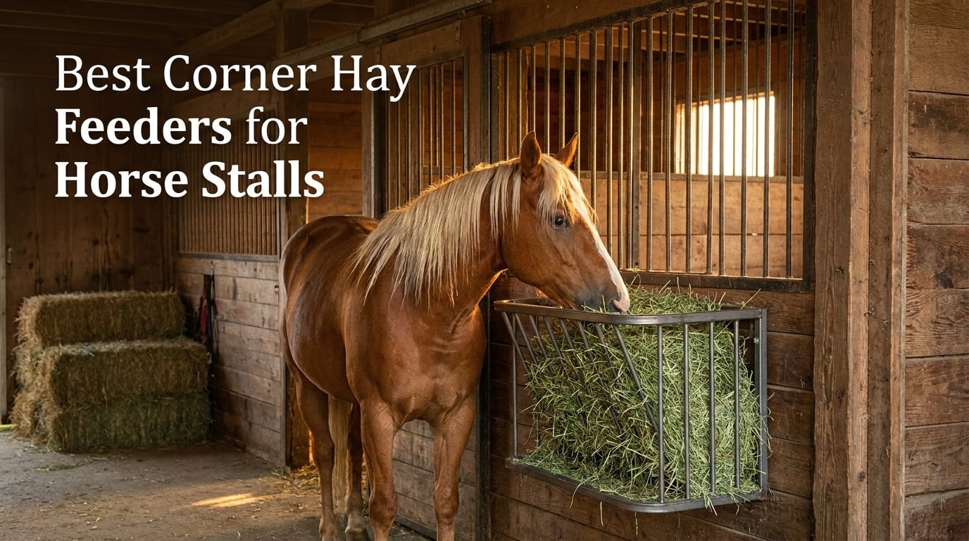 Best Corner Hay Feeders for Horse Stalls