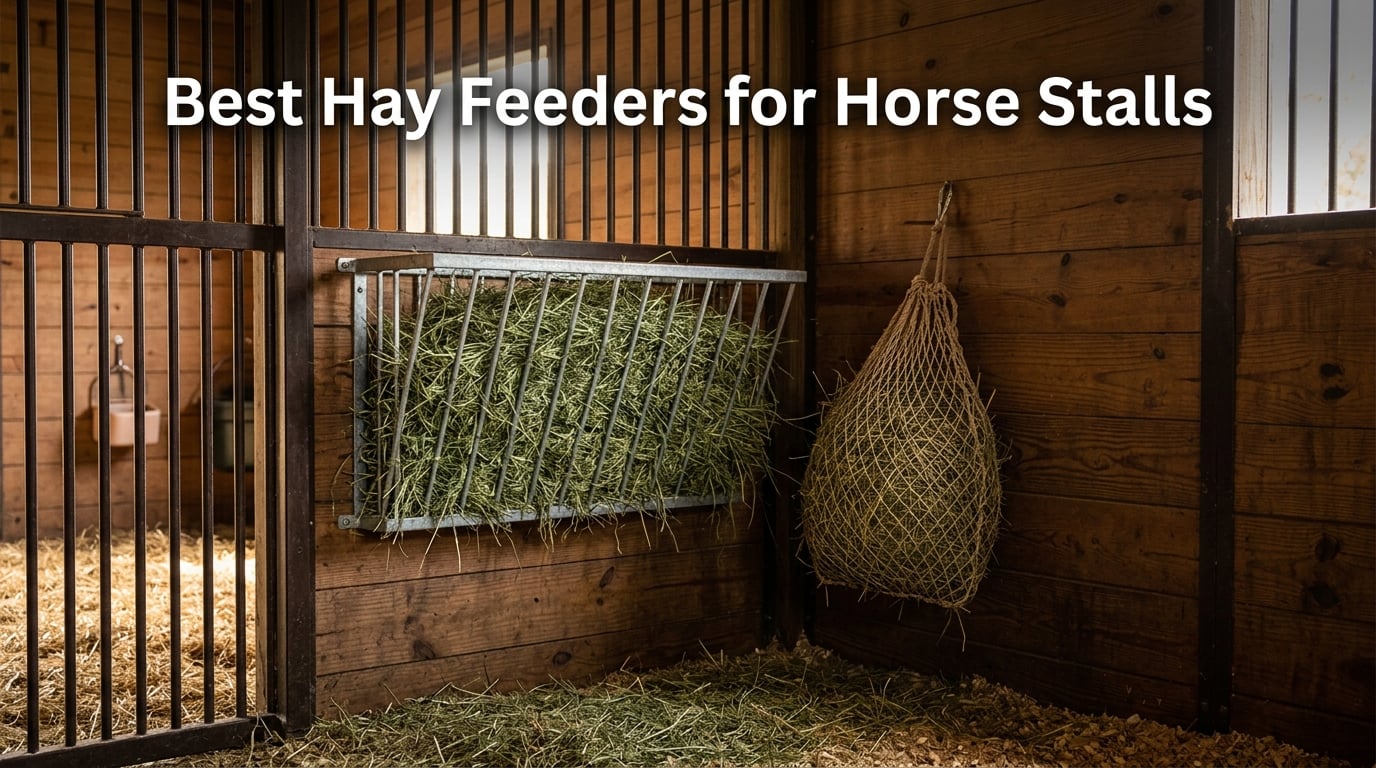 Best Hay Feeders for Horse Stalls