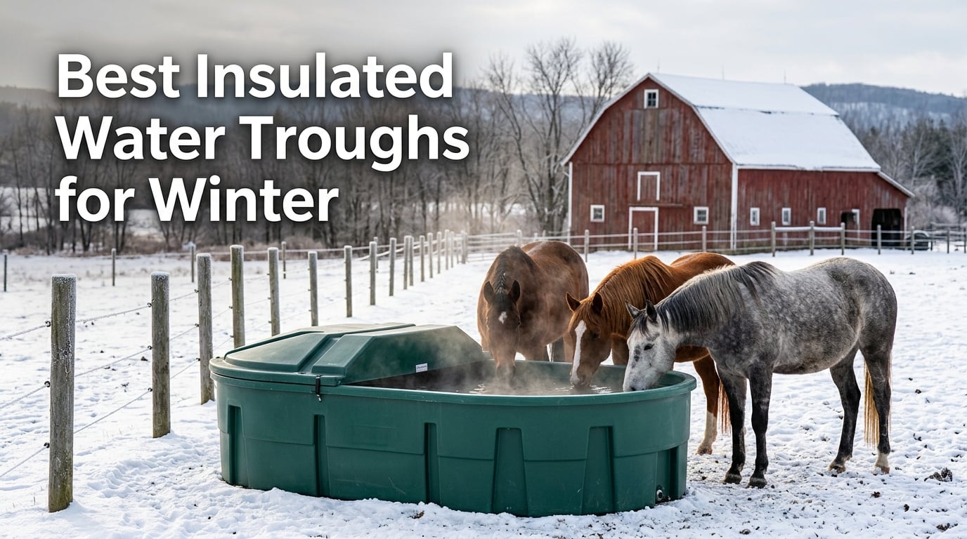Best Insulated Water Troughs for Winter