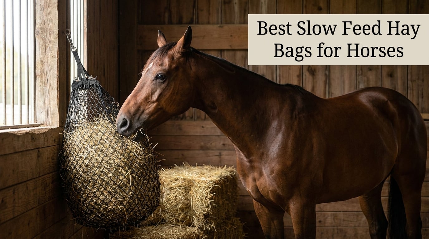Best Slow Feed Hay Bags for Horses