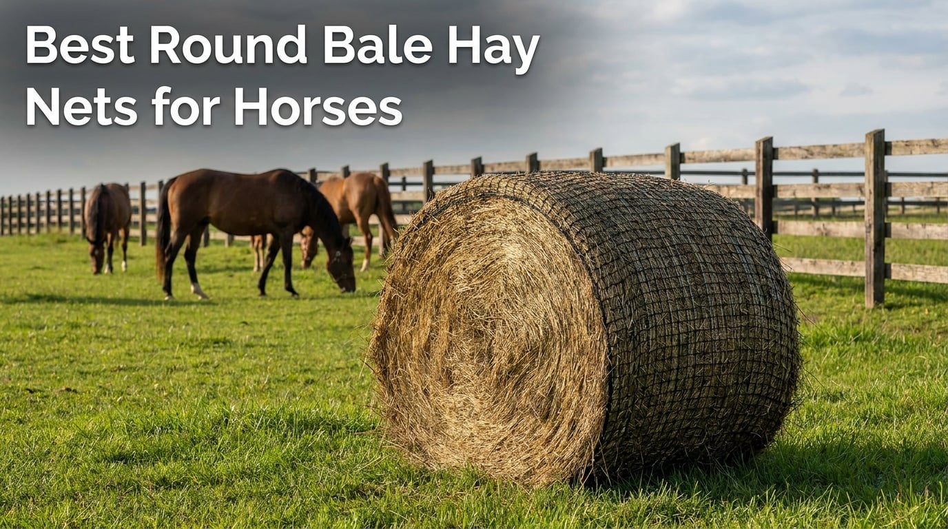 Best Round Bale Hay Nets for Horses