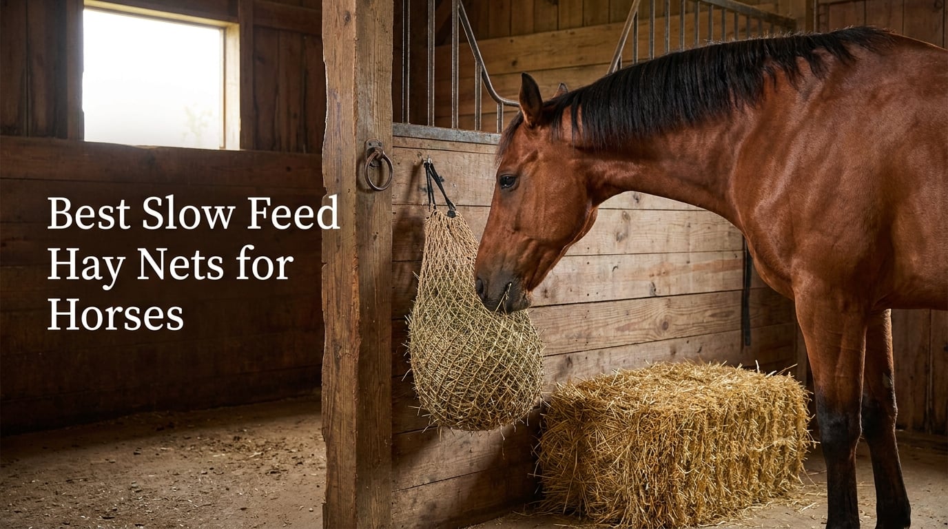 Best Slow Feed Hay Nets for Horses