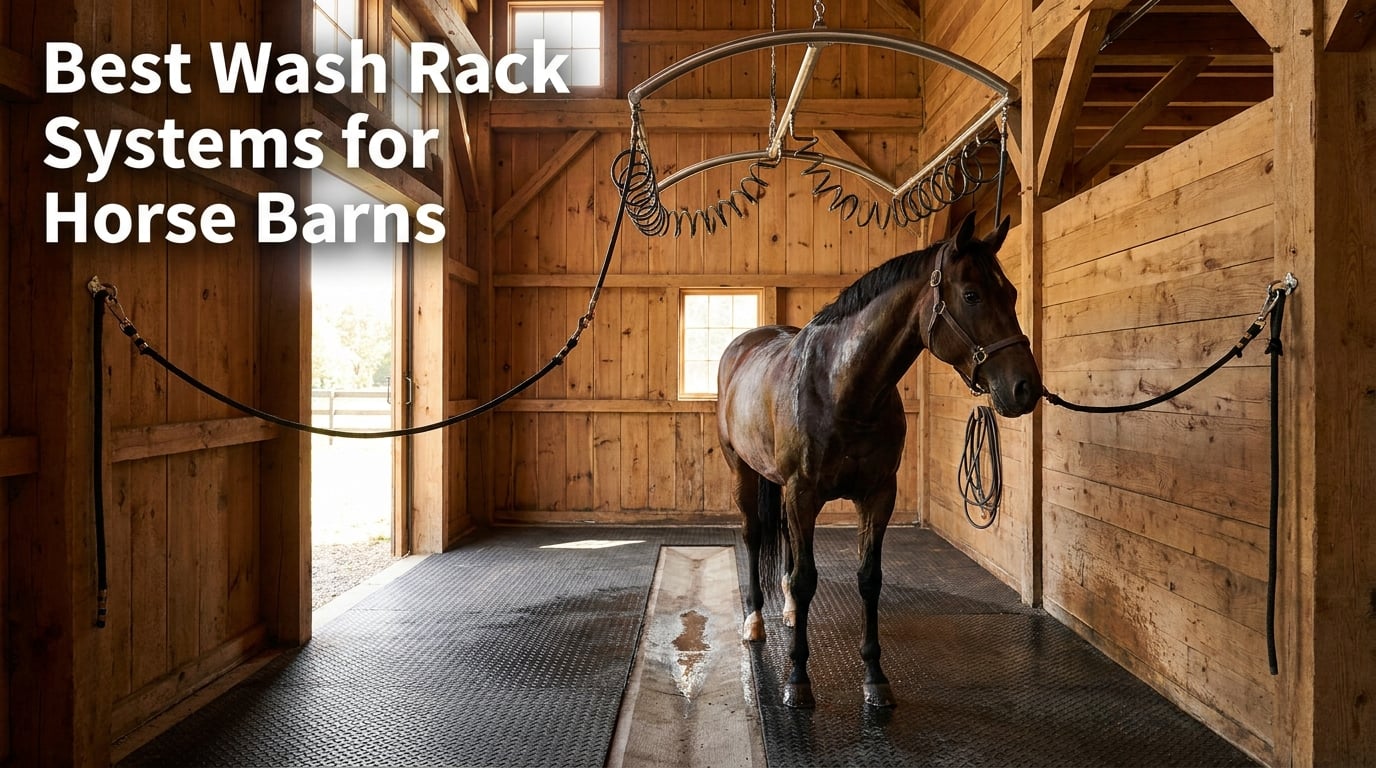 Best Wash Rack Systems for Horse Barns