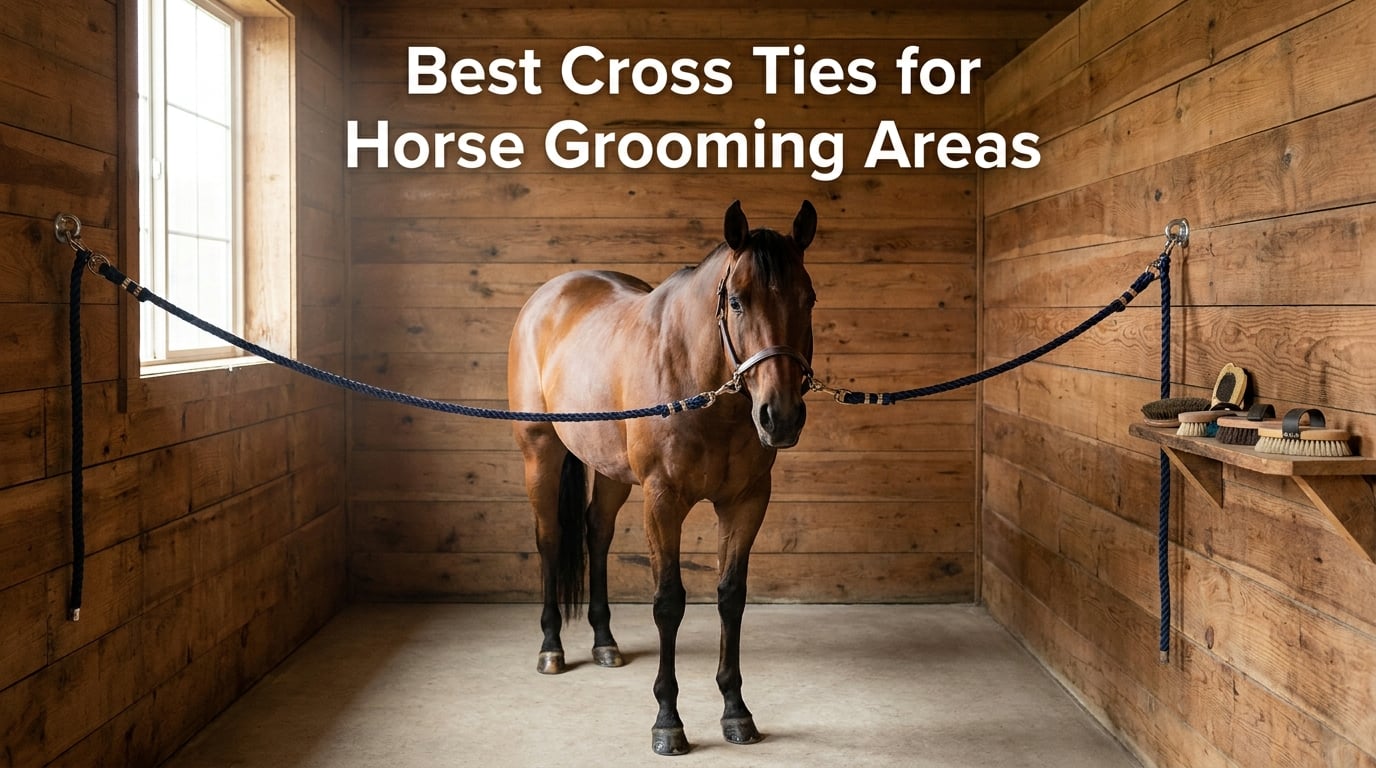 Best Cross Ties for Horse Grooming Areas