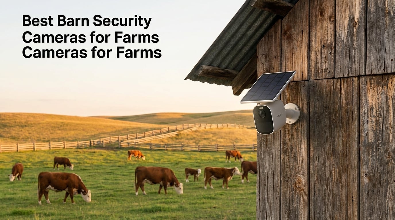 Best Barn Security Cameras for Farms
