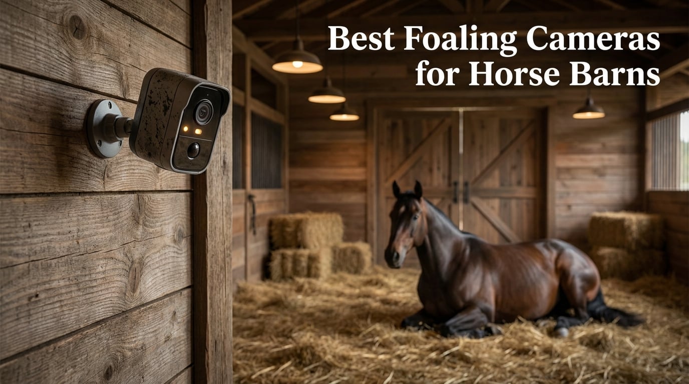 Best Foaling Cameras for Horse Barns