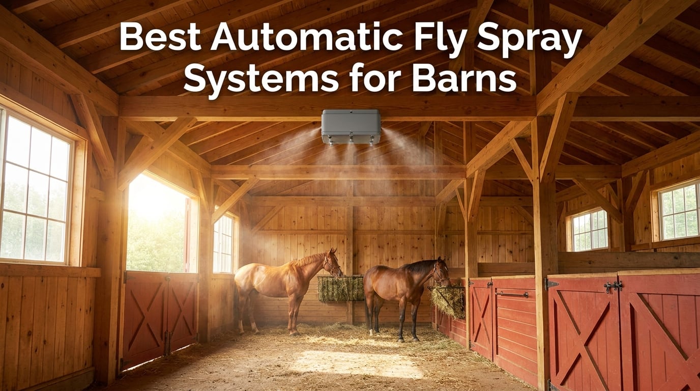 Best Automatic Fly Spray Systems for Barns