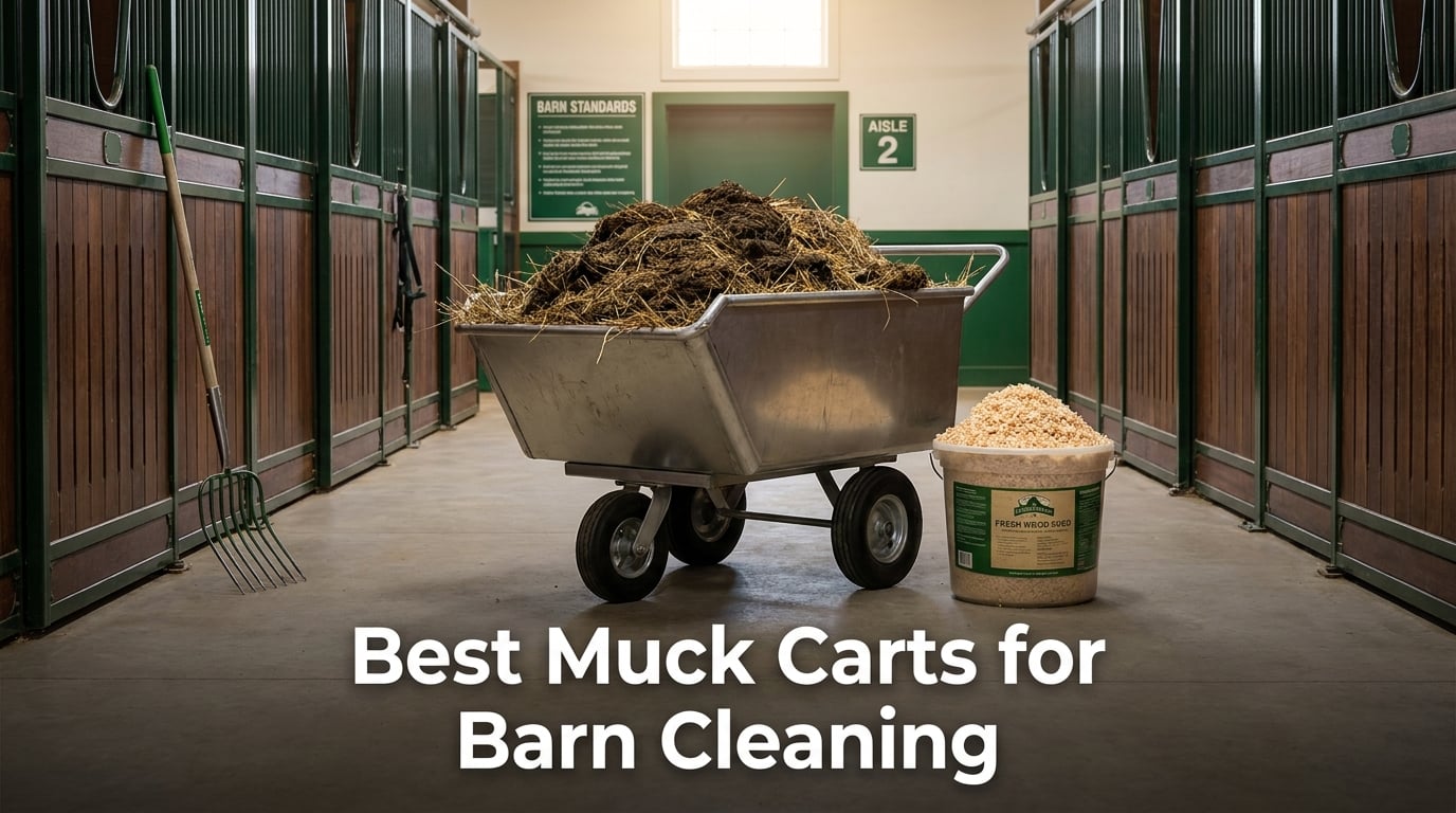 Best Muck Carts for Barn Cleaning