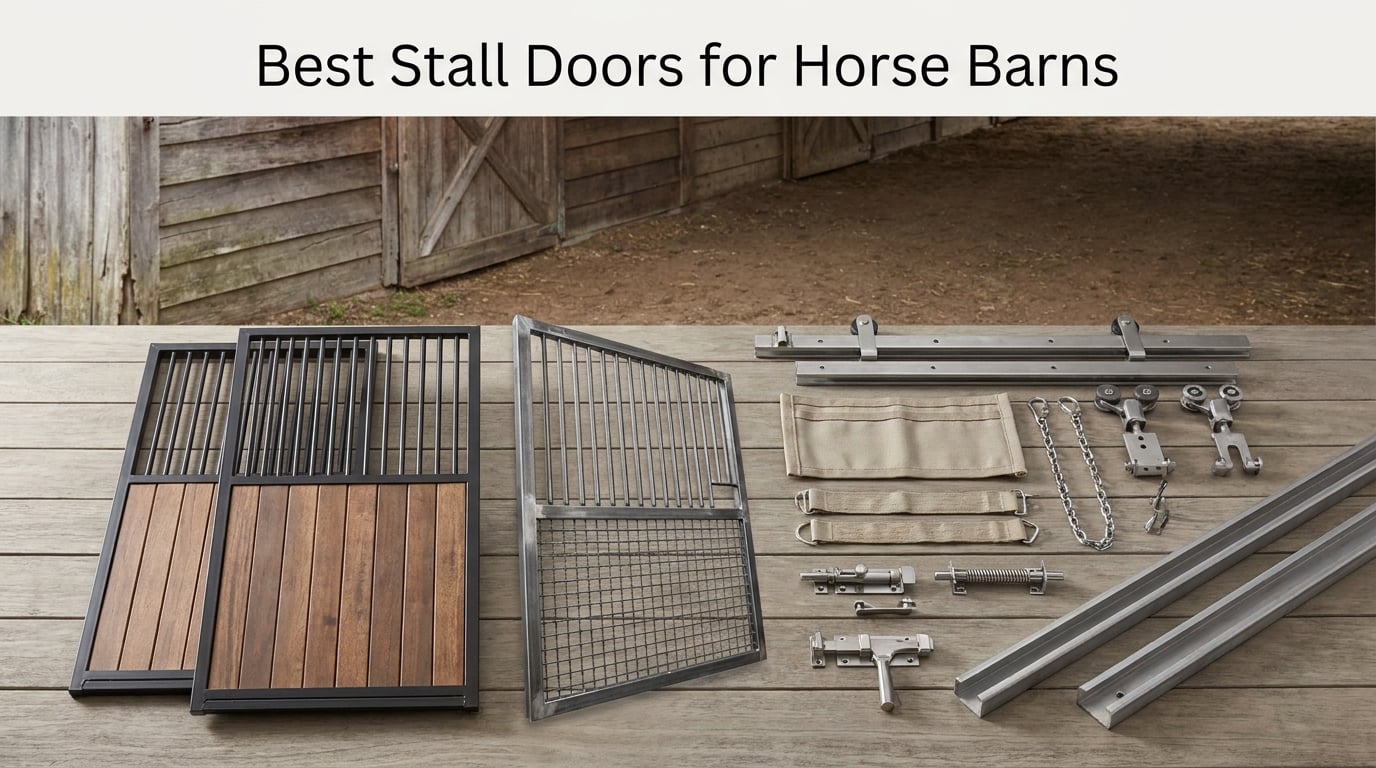 Best Stall Doors for Horse Barns