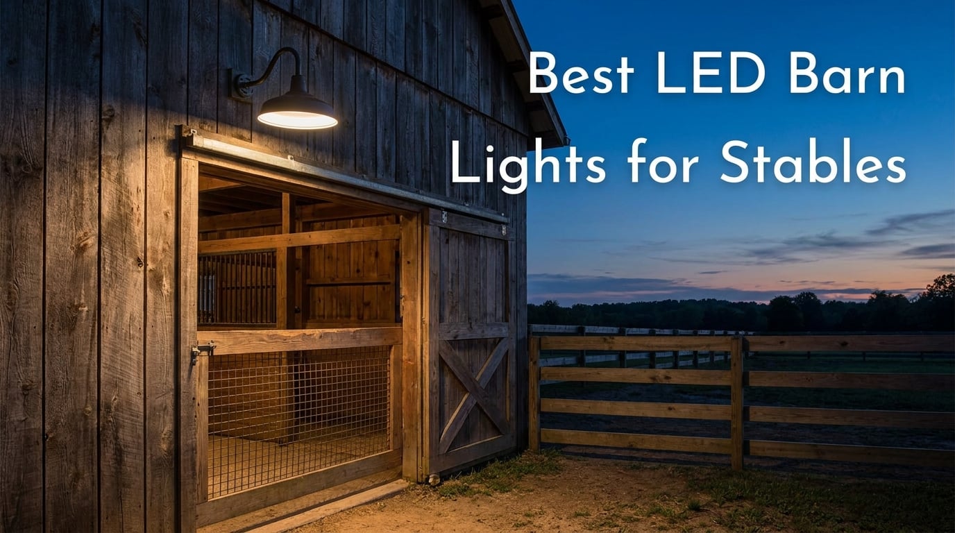 Best LED Barn Lights for Stables