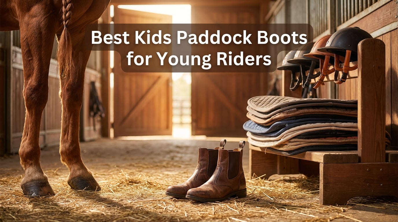 Best Kids Paddock Boots for Young Riders