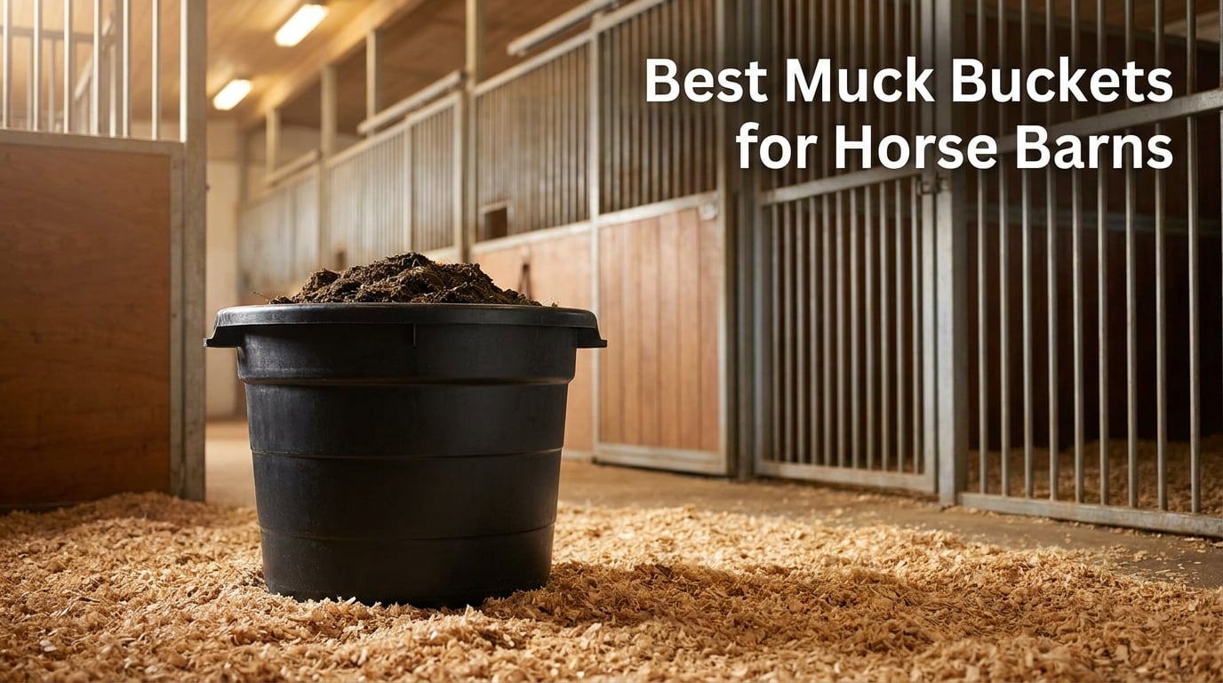 Best Muck Buckets for Horse Barns