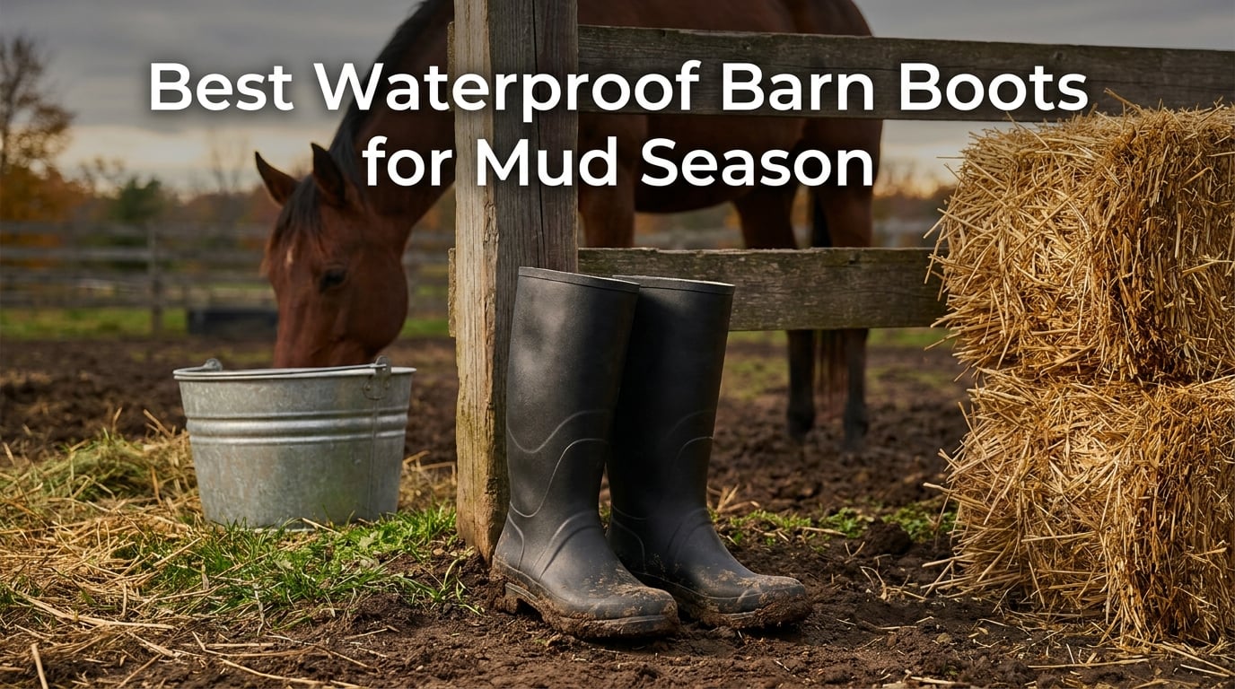 Best Waterproof Barn Boots for Mud Season