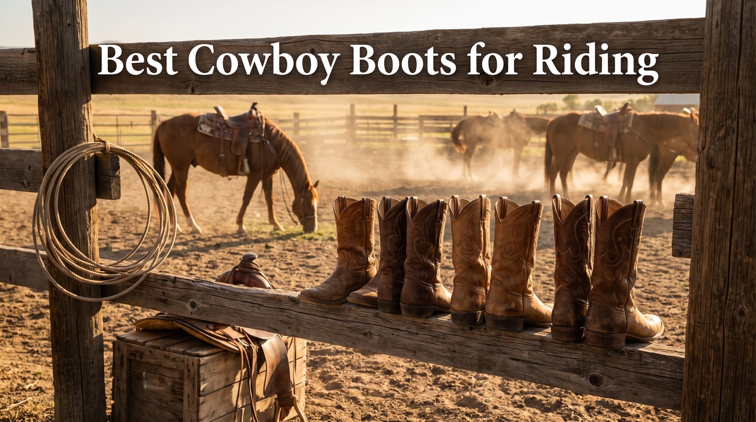 Best Cowboy Boots for Riding