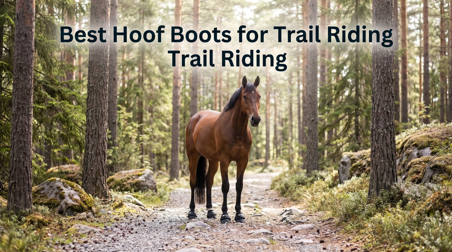 Best Hoof Boots for Trail Riding