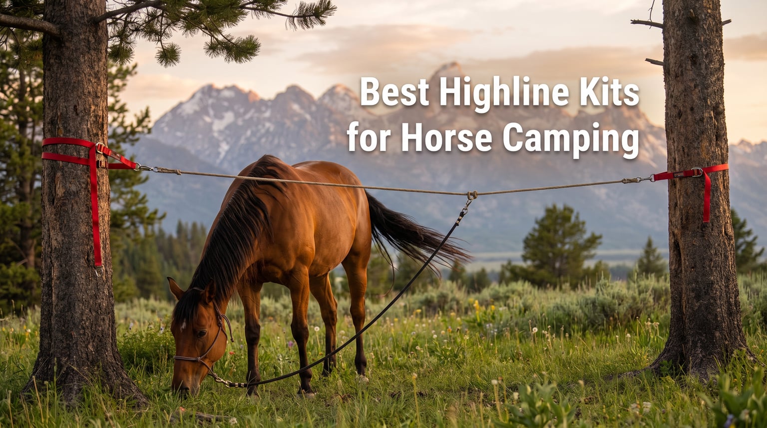 Best Highline Kits for Horse Camping