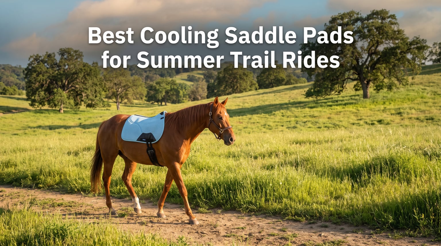 Best Cooling Saddle Pads for Summer Trail Rides