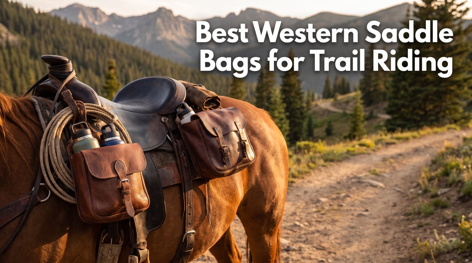 Best Western Saddle Bags for Trail Riding