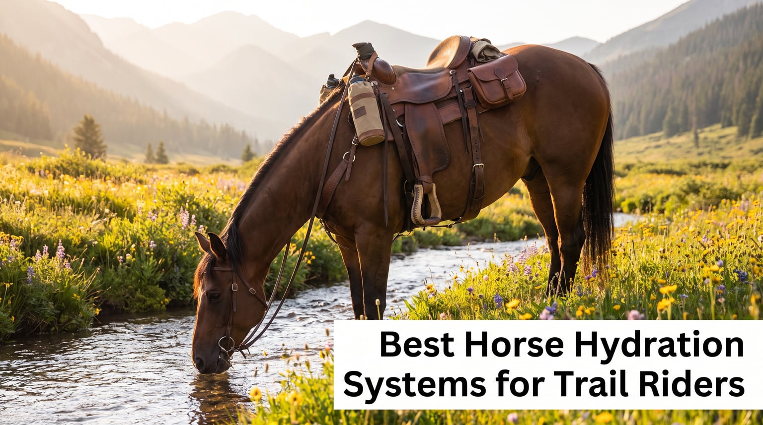Best Horse Hydration Systems for Trail Riders