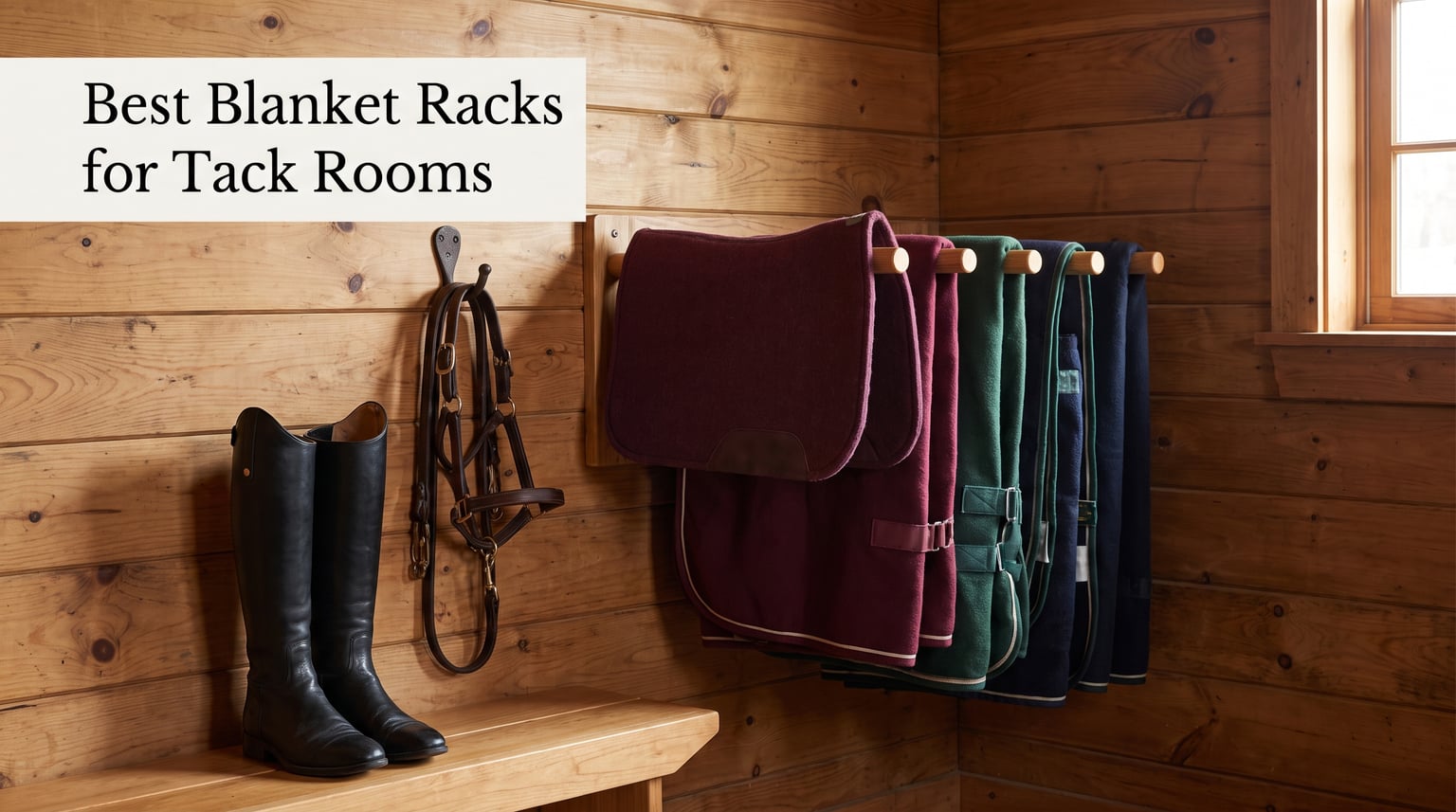 Best Blanket Racks for Tack Rooms