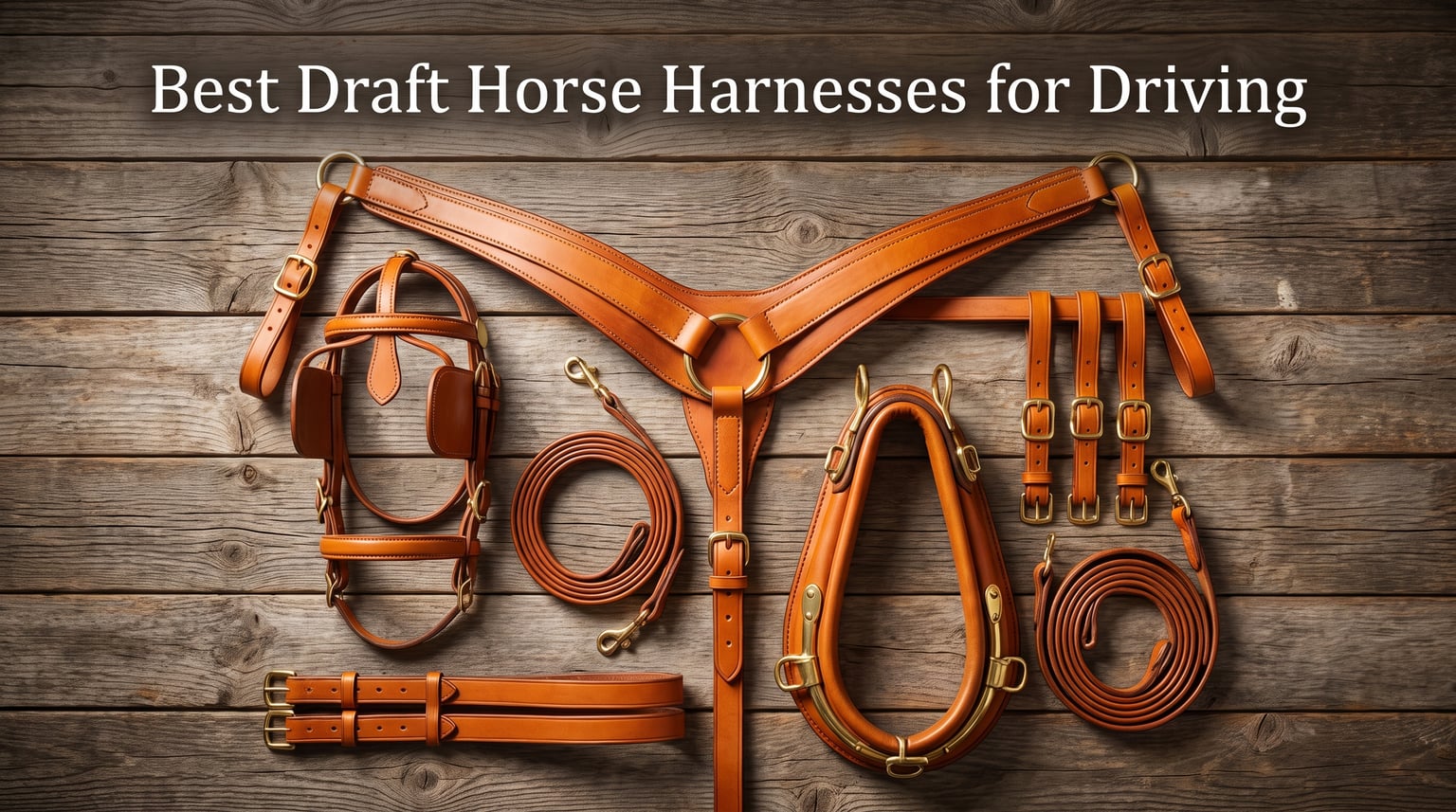 Best Draft Horse Harnesses for Driving